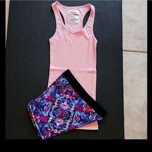 Soffe Booty Shorts and Tank